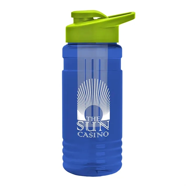 20 OZ. Transparent Bottle with Drink Thru Lid and Infuser... from ASI 40480 Koozie Group