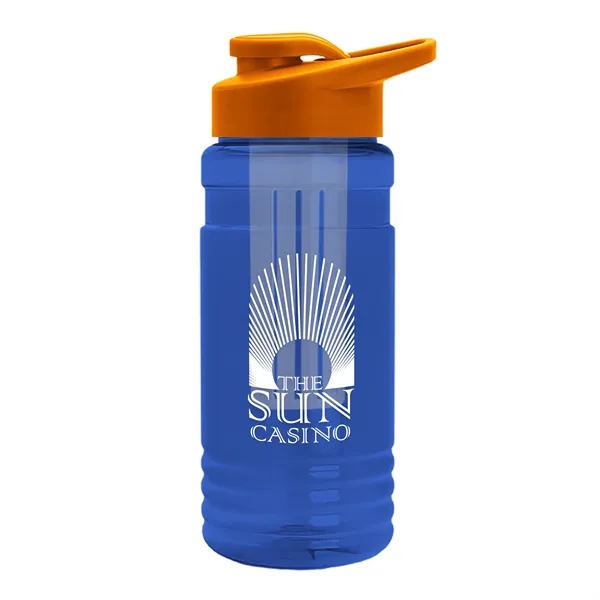 20 OZ. Transparent Bottle with Drink Thru Lid and Infuser... from ASI 40480 Koozie Group