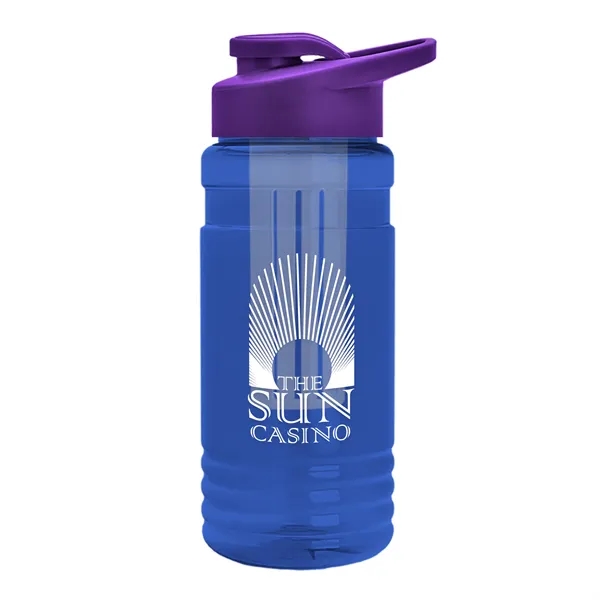 20 OZ. Transparent Bottle with Drink Thru Lid and Infuser... from ASI 40480 Koozie Group
