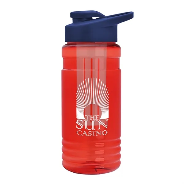 20 OZ. Transparent Bottle with Drink Thru Lid and Infuser... from ASI 40480 Koozie Group
