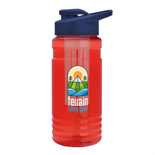 20 OZ. Transparent Bottle with Drink Thru Lid and Infuser... from ASI 40480 Koozie Group