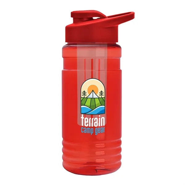 20 OZ. Transparent Bottle with Drink Thru Lid and Infuser... from ASI 40480 Koozie Group