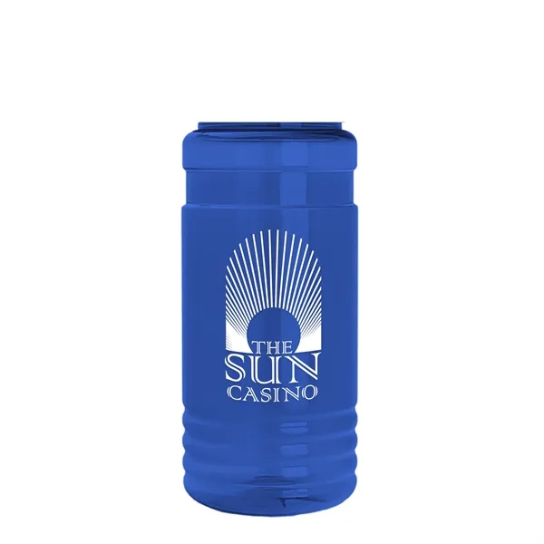 20 OZ. Transparent Bottle with Drink Thru Lid and Infuser... from ASI 40480 Koozie Group