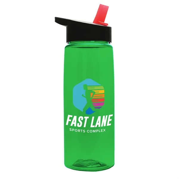 26 oz Flair Bottle with Flip Straw Lid. Wide-mouth for easy... from ASI 40480 Koozie Group