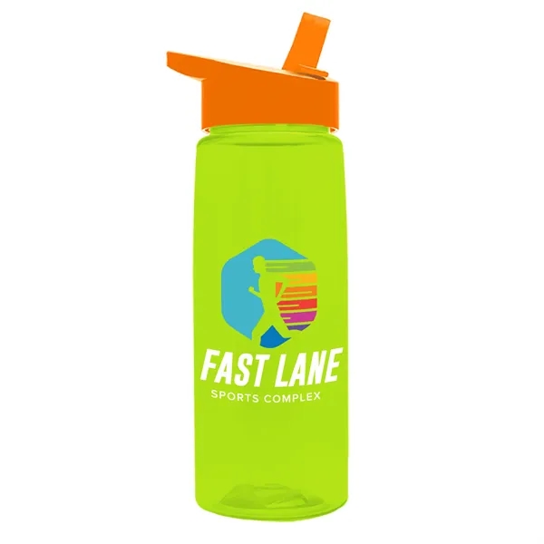 26 oz Flair Bottle with Flip Straw Lid. Wide-mouth for easy... from ASI 40480 Koozie Group