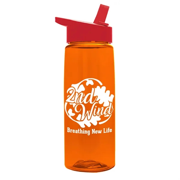 26 oz Flair Bottle with Flip Straw Lid. Wide-mouth for easy... from ASI 40480 Koozie Group