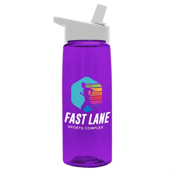 26 oz Flair Bottle with Flip Straw Lid. Wide-mouth for easy... from ASI 40480 Koozie Group