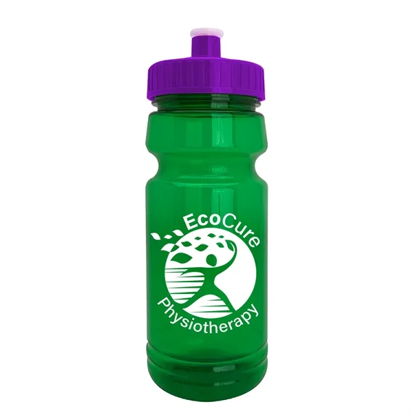 The Trainer - 24 oz. UpCycle rPET Bottle with Pushpull lid.... from ASI 40480 Koozie Group