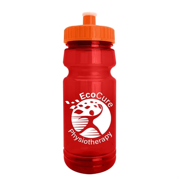 The Trainer - 24 oz. UpCycle rPET Bottle with Pushpull lid.... from ASI 40480 Koozie Group