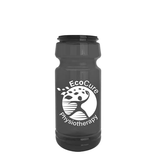 The Trainer - 24 oz. UpCycle rPET Bottle with Pushpull lid.... from ASI 40480 Koozie Group