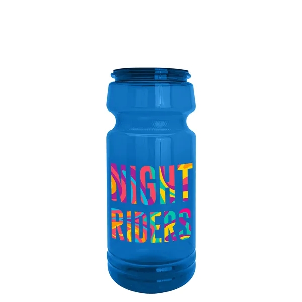 The Trainer - 24 oz. UpCycle rPET Bottle with Pushpull lid.... from ASI 40480 Koozie Group