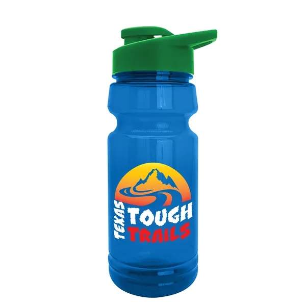 The Trainer - 24 oz. UpCycle rPET Bottle with Drink thru... from ASI 40480 Koozie Group