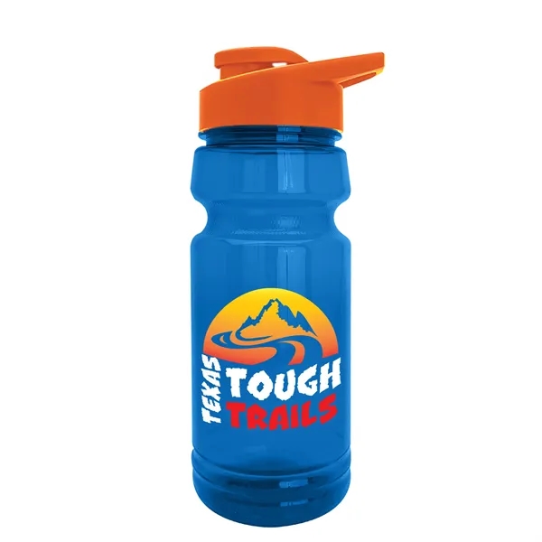 The Trainer - 24 oz. UpCycle rPET Bottle with Drink thru... from ASI 40480 Koozie Group