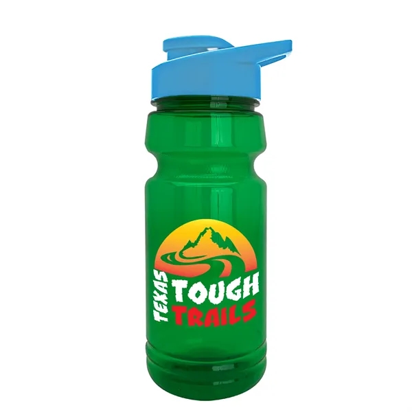 The Trainer - 24 oz. UpCycle rPET Bottle with Drink thru... from ASI 40480 Koozie Group