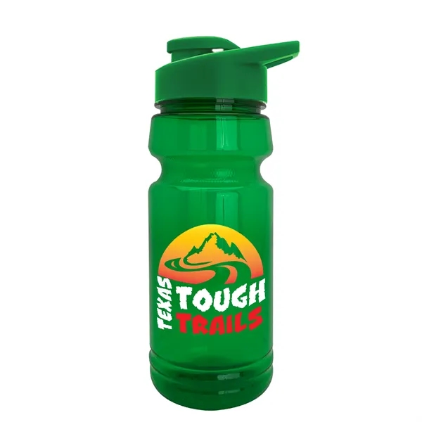 The Trainer - 24 oz. UpCycle rPET Bottle with Drink thru... from ASI 40480 Koozie Group