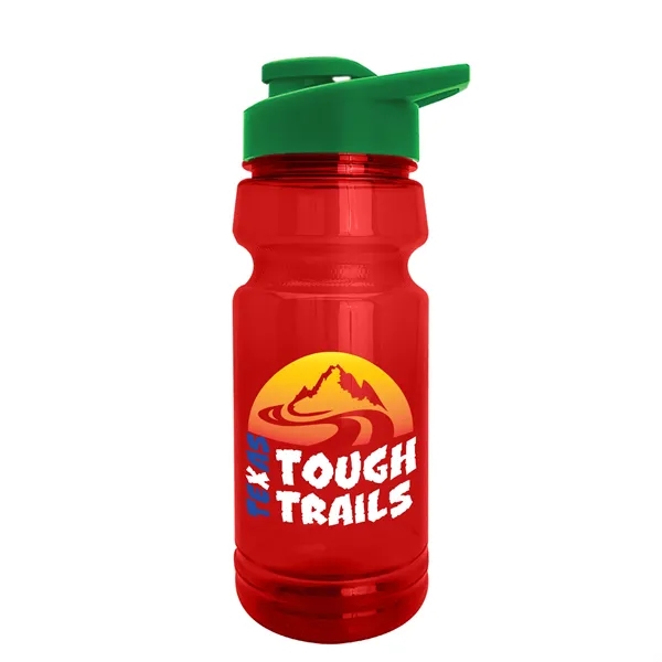 The Trainer - 24 oz. UpCycle rPET Bottle with Drink thru... from ASI 40480 Koozie Group
