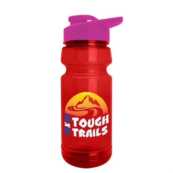 The Trainer - 24 oz. UpCycle rPET Bottle with Drink thru... from ASI 40480 Koozie Group