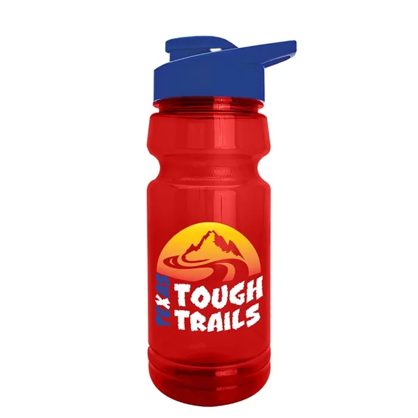 The Trainer - 24 oz. UpCycle rPET Bottle with Drink thru... from ASI 40480 Koozie Group