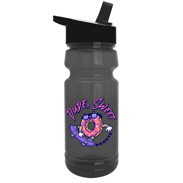 The Trainer - 24 oz. UpCycle rPET Bottle with Flip Straw... from ASI 40480 Koozie Group