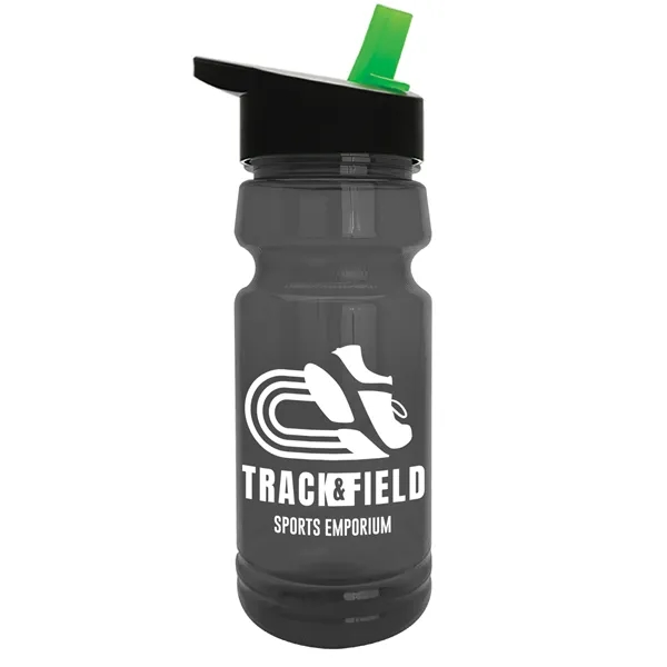 The Trainer - 24 oz. UpCycle rPET Bottle with Flip Straw... from ASI 40480 Koozie Group