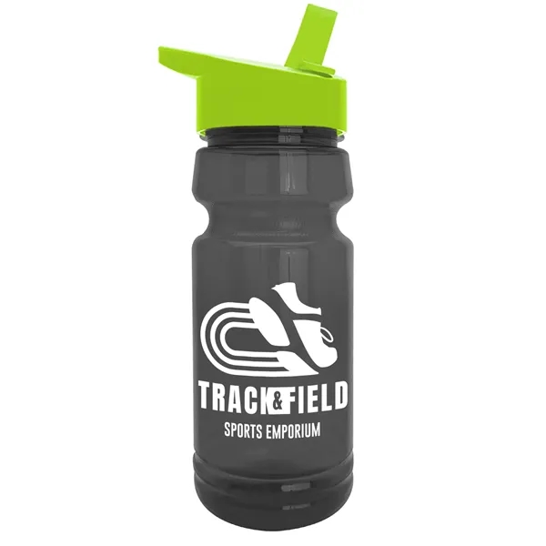 The Trainer - 24 oz. UpCycle rPET Bottle with Flip Straw... from ASI 40480 Koozie Group