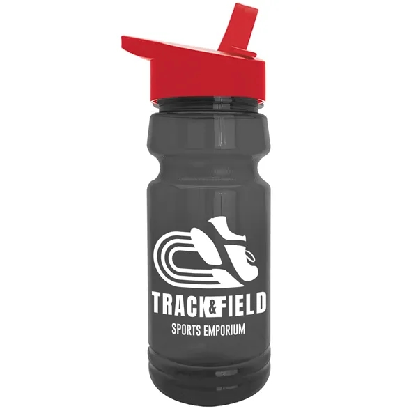 The Trainer - 24 oz. UpCycle rPET Bottle with Flip Straw... from ASI 40480 Koozie Group