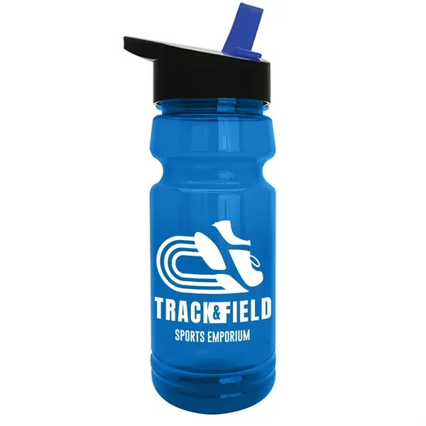 The Trainer - 24 oz. UpCycle rPET Bottle with Flip Straw... from ASI 40480 Koozie Group