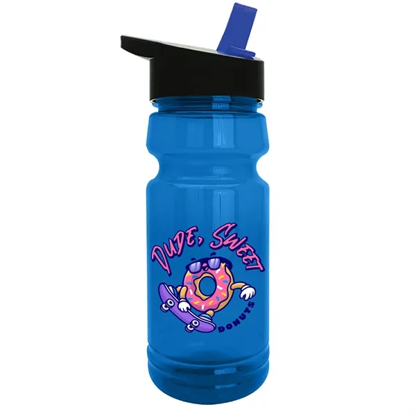 The Trainer - 24 oz. UpCycle rPET Bottle with Flip Straw... from ASI 40480 Koozie Group