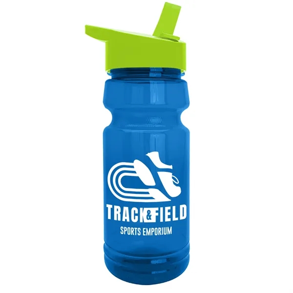 The Trainer - 24 oz. UpCycle rPET Bottle with Flip Straw... from ASI 40480 Koozie Group
