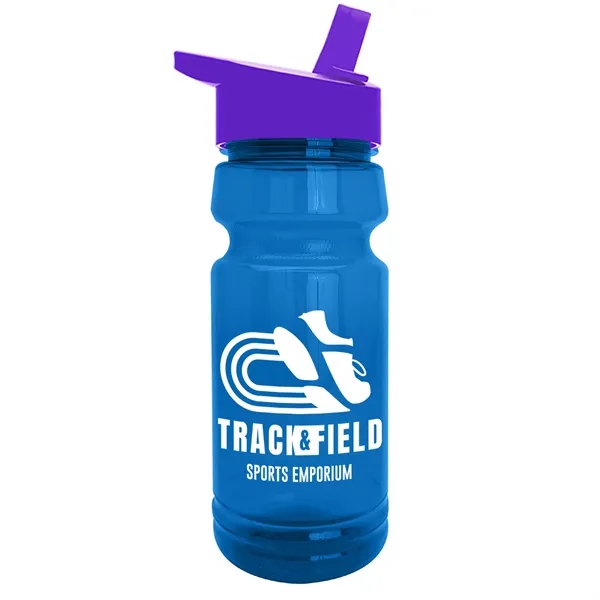 The Trainer - 24 oz. UpCycle rPET Bottle with Flip Straw... from ASI 40480 Koozie Group