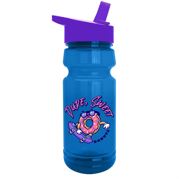 The Trainer - 24 oz. UpCycle rPET Bottle with Flip Straw... from ASI 40480 Koozie Group