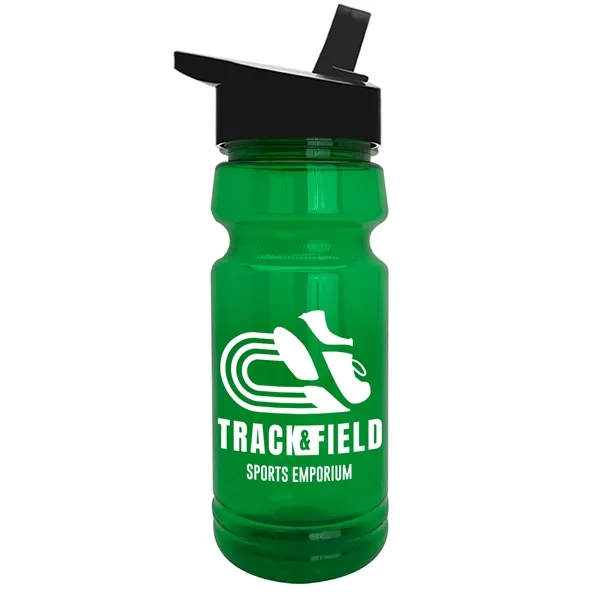 The Trainer - 24 oz. UpCycle rPET Bottle with Flip Straw... from ASI 40480 Koozie Group
