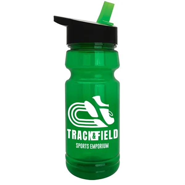 The Trainer - 24 oz. UpCycle rPET Bottle with Flip Straw... from ASI 40480 Koozie Group
