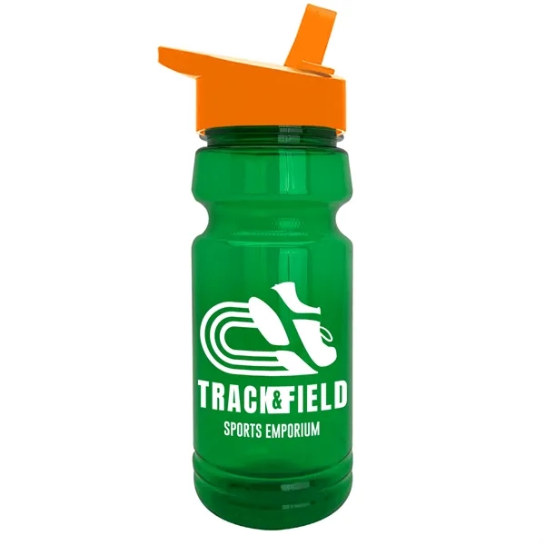 The Trainer - 24 oz. UpCycle rPET Bottle with Flip Straw... from ASI 40480 Koozie Group