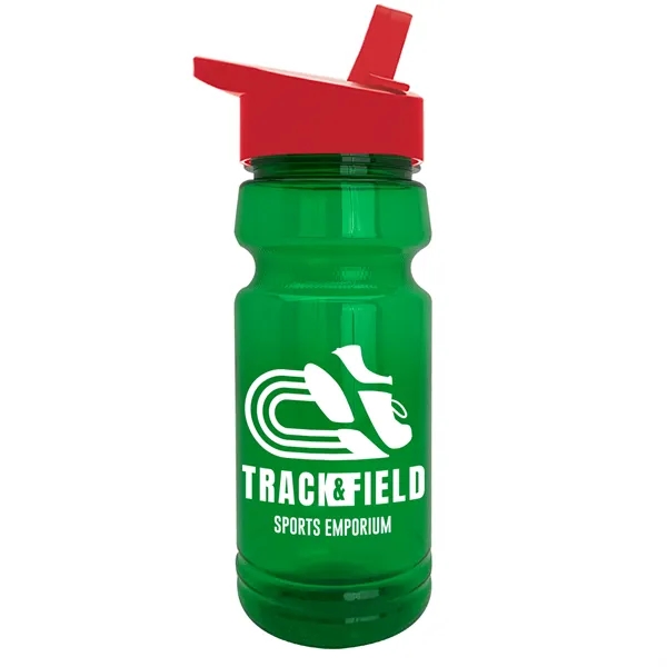 The Trainer - 24 oz. UpCycle rPET Bottle with Flip Straw... from ASI 40480 Koozie Group