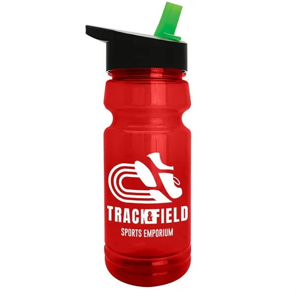 The Trainer - 24 oz. UpCycle rPET Bottle with Flip Straw... from ASI 40480 Koozie Group