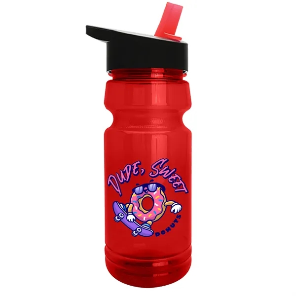 The Trainer - 24 oz. UpCycle rPET Bottle with Flip Straw... from ASI 40480 Koozie Group