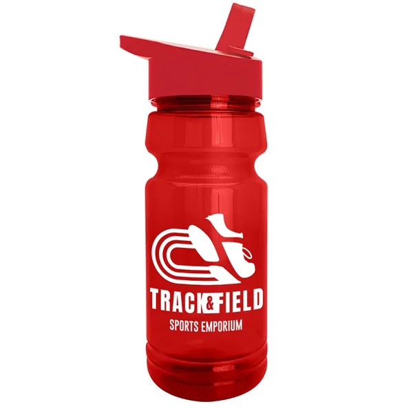 The Trainer - 24 oz. UpCycle rPET Bottle with Flip Straw... from ASI 40480 Koozie Group