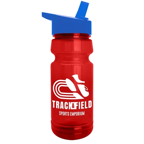 The Trainer - 24 oz. UpCycle rPET Bottle with Flip Straw... from ASI 40480 Koozie Group