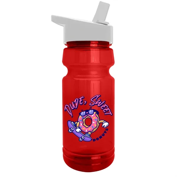 The Trainer - 24 oz. UpCycle rPET Bottle with Flip Straw... from ASI 40480 Koozie Group