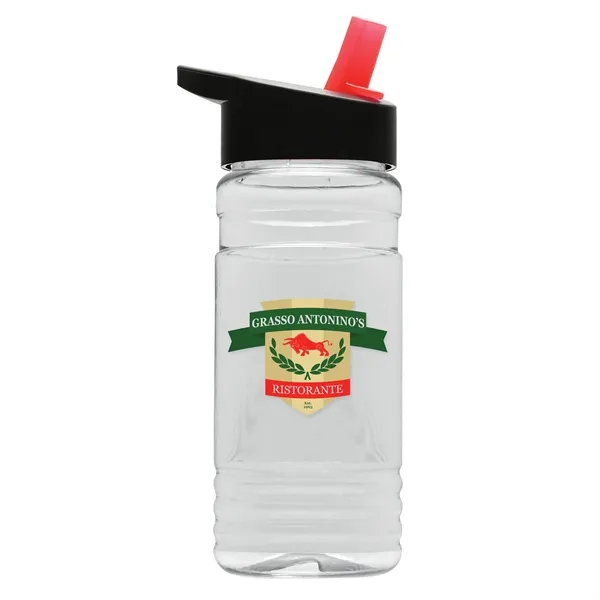20 oz. Groove Bottle Flip Straw Lid... from ASI 40480 Koozie Group