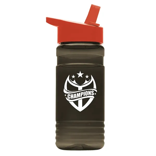 20 oz. Groove Bottle Flip Straw Lid... from ASI 40480 Koozie Group
