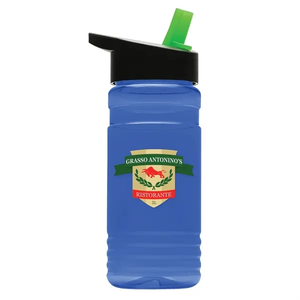 20 oz. Groove Bottle Flip Straw Lid... from ASI 40480 Koozie Group