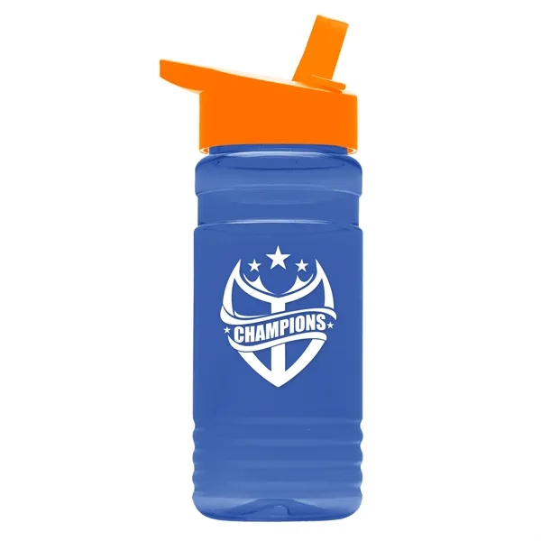 20 oz. Groove Bottle Flip Straw Lid... from ASI 40480 Koozie Group