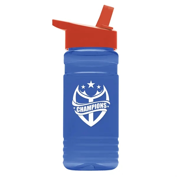 20 oz. Groove Bottle Flip Straw Lid... from ASI 40480 Koozie Group