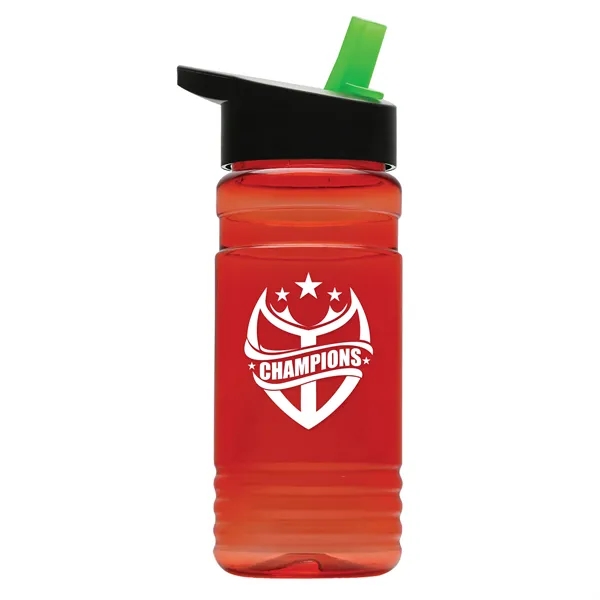 20 oz. Groove Bottle Flip Straw Lid... from ASI 40480 Koozie Group