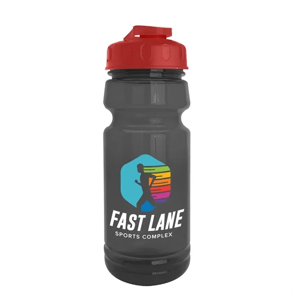 The Trainer - 24 oz. UpCycle rPET Bottle with USA Flip... from ASI 40480 Koozie Group