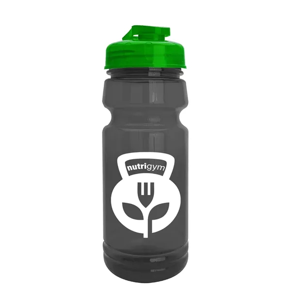 The Trainer - 24 oz. UpCycle rPET Bottle with USA Flip... from ASI 40480 Koozie Group