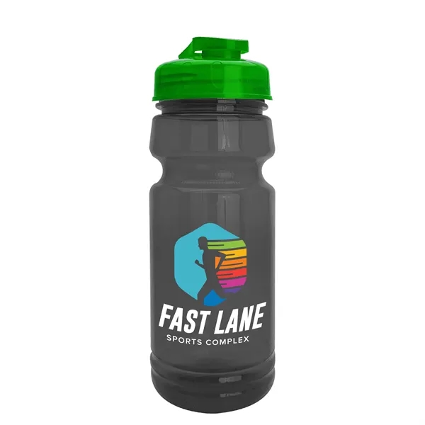 The Trainer - 24 oz. UpCycle rPET Bottle with USA Flip... from ASI 40480 Koozie Group