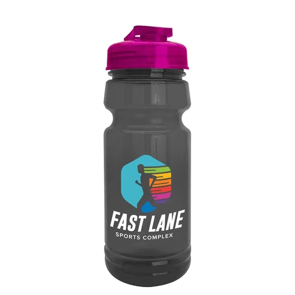 The Trainer - 24 oz. UpCycle rPET Bottle with USA Flip... from ASI 40480 Koozie Group